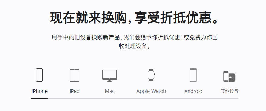 楚雄苹果手机维修分享iPhone以旧换新的去处 